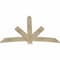 Ekena Millwork Alberta Rough Sawn Timber Gable Bracket, Douglas Fir, 72"W x 48"H x 2"D x 6"F, 16/12 Pitch GBW072X48X0206ALB00RDF - alternate 2